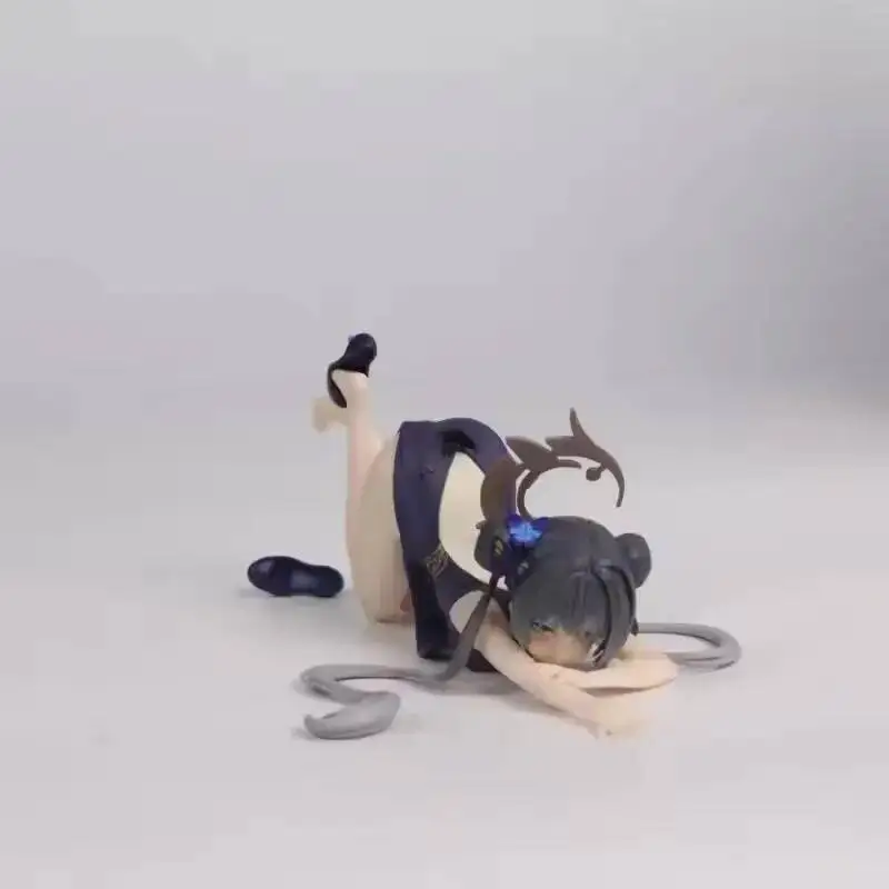 10CM Anime Game Blue Archief Kisaki Action Figure Knielen Cheongsam Jurk Model Pop PVC Desktop Ornamenten Collectie Geschenken