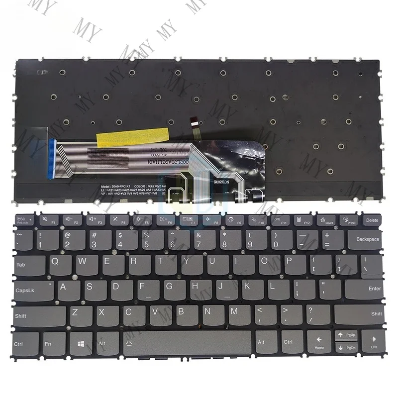 TT  US Backlight keyboard for lenovo YOGA SLIM 7-13ITL05 Laptop keyboards SN21A19932