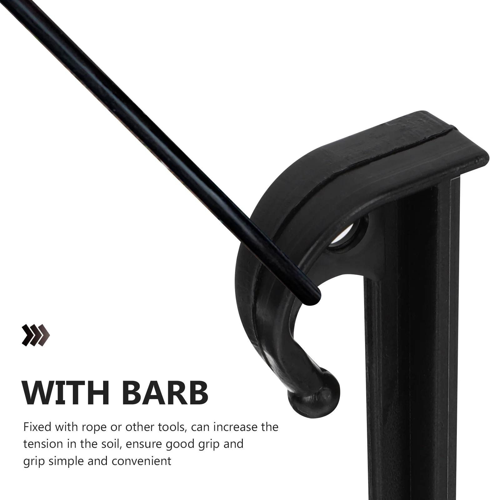 

25Pcs Hard Inflatable Garden Nails Tent Accessories Shape Camping Tools Inflatable Tent Stake