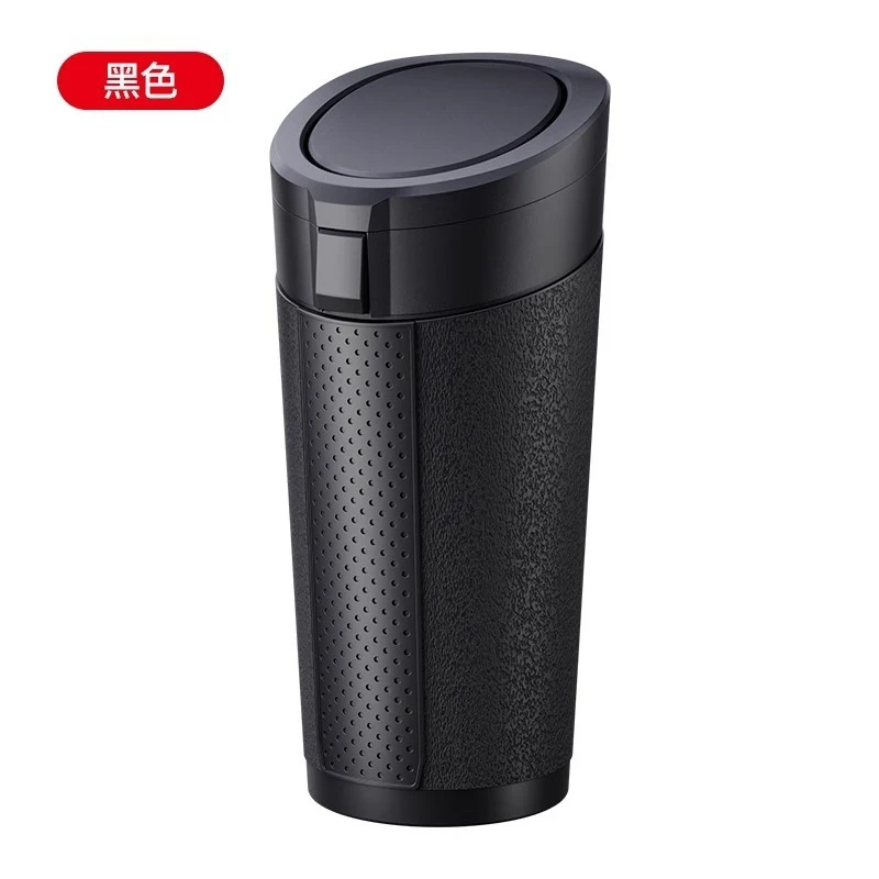 

Portable Waterproof Car Trash Can Mini Cup Holder In-Car Garbage Storage Bin Auto Interior Organizer