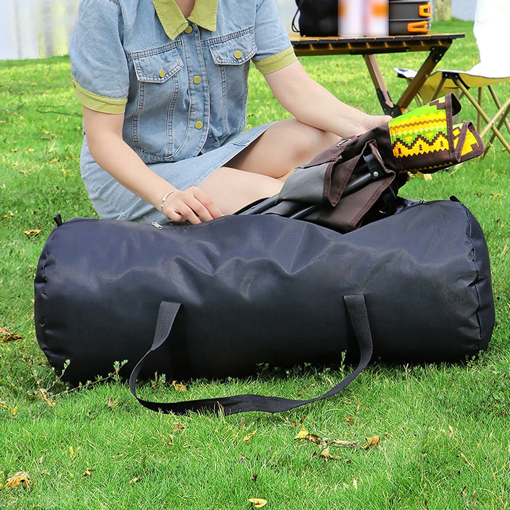 Camping Gear Storage Bag with Handle for Tent Sleeping Bag Picnic Mat Outdoor Equipment Organizer Wide Opening Design