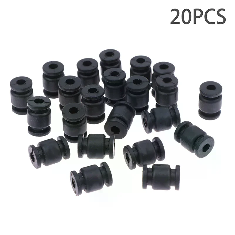 For RC Drone Flight Controller 20PCS Anti-vibration Rubber Shock Absorber Ball Gimbal Damping Ball