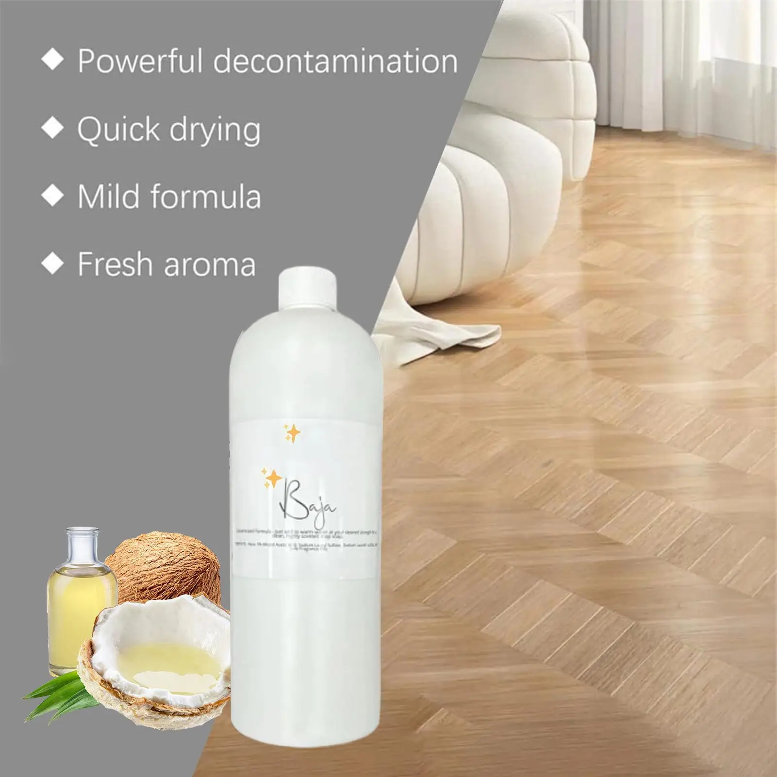 120ml Multifunctional Floor Cleaner Mop Soap For Floor Cleaning Solution Household Supplies Mop Soap For Home Kitchen Countertop