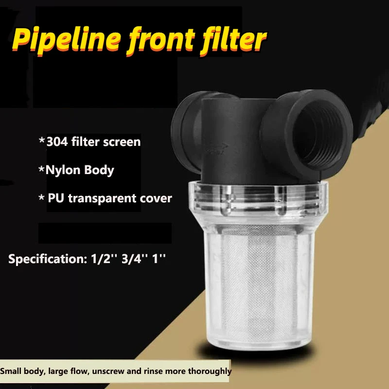 

Fish Tank Pool Water Tower Water Tank Filter 1/2 '' 3/4 '' 1 '' Tap Water Pipe Front Water Purifier Rural Household