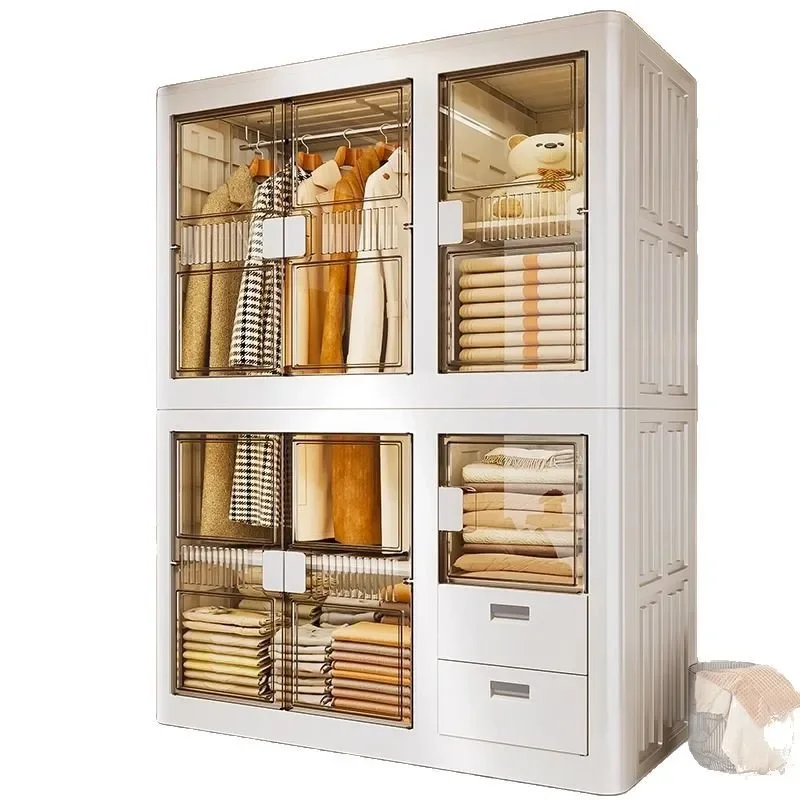 

Clothes, storage cabinet, drawer type, folding, baby, multi-layer, storage