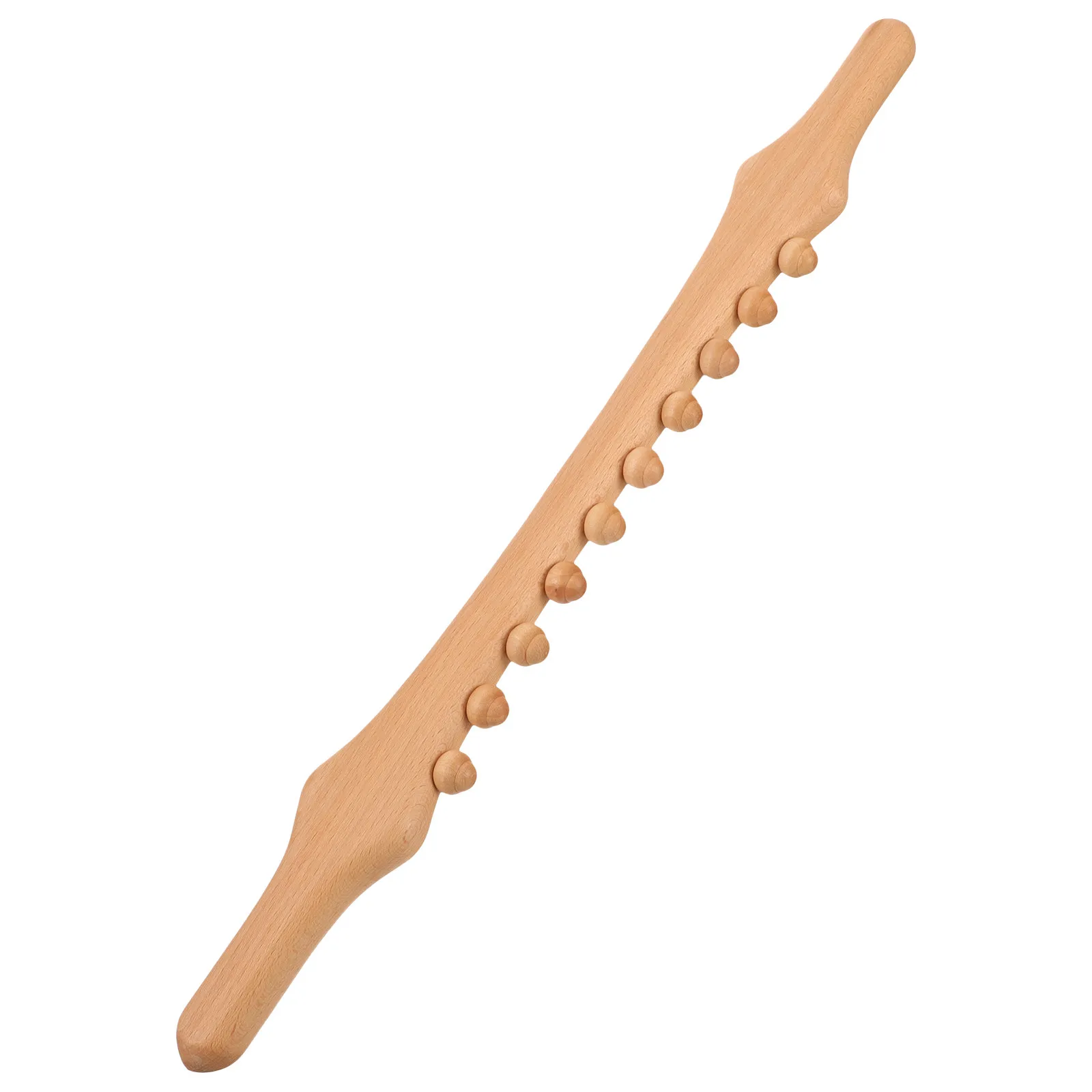 

Wooden Massage Stick Wood Cellulite Massager For Foot Hand Back Acupressure Relief Portable Body Sculpting Tool