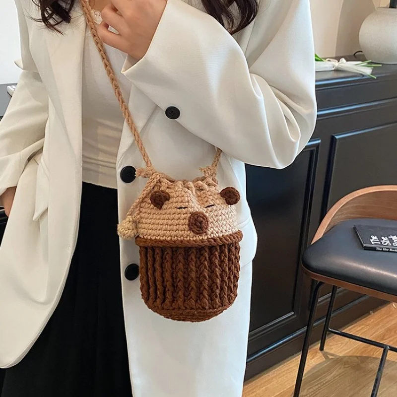 

Artisan Embroidered Floral Handbag For Ladies With Intricate Thread Work On A Luxury Leather Base