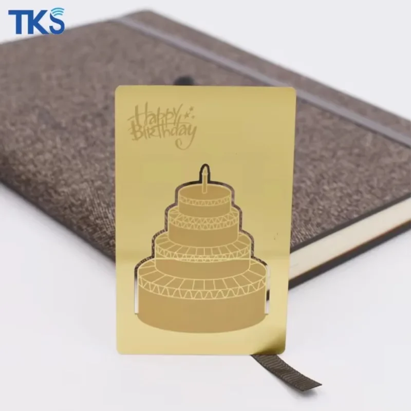 Custom Shape Stainless Steel  Metal Business Card