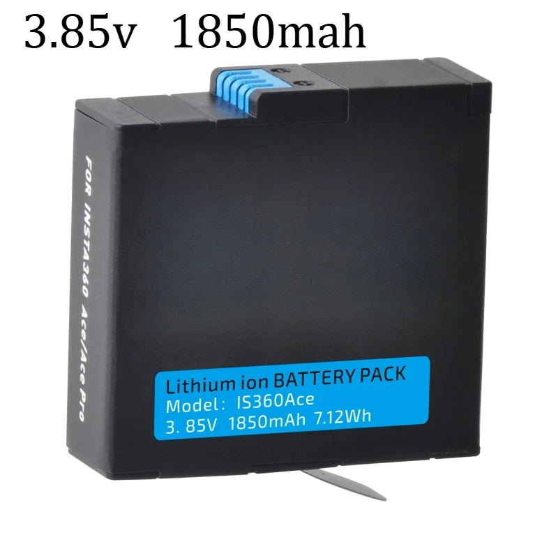 

3.85v 1850mAh ACE/ACE Pro Battery Suitable for Insta360 Ace/Ace Pro ACE Long Endurance Digital Stable Battery