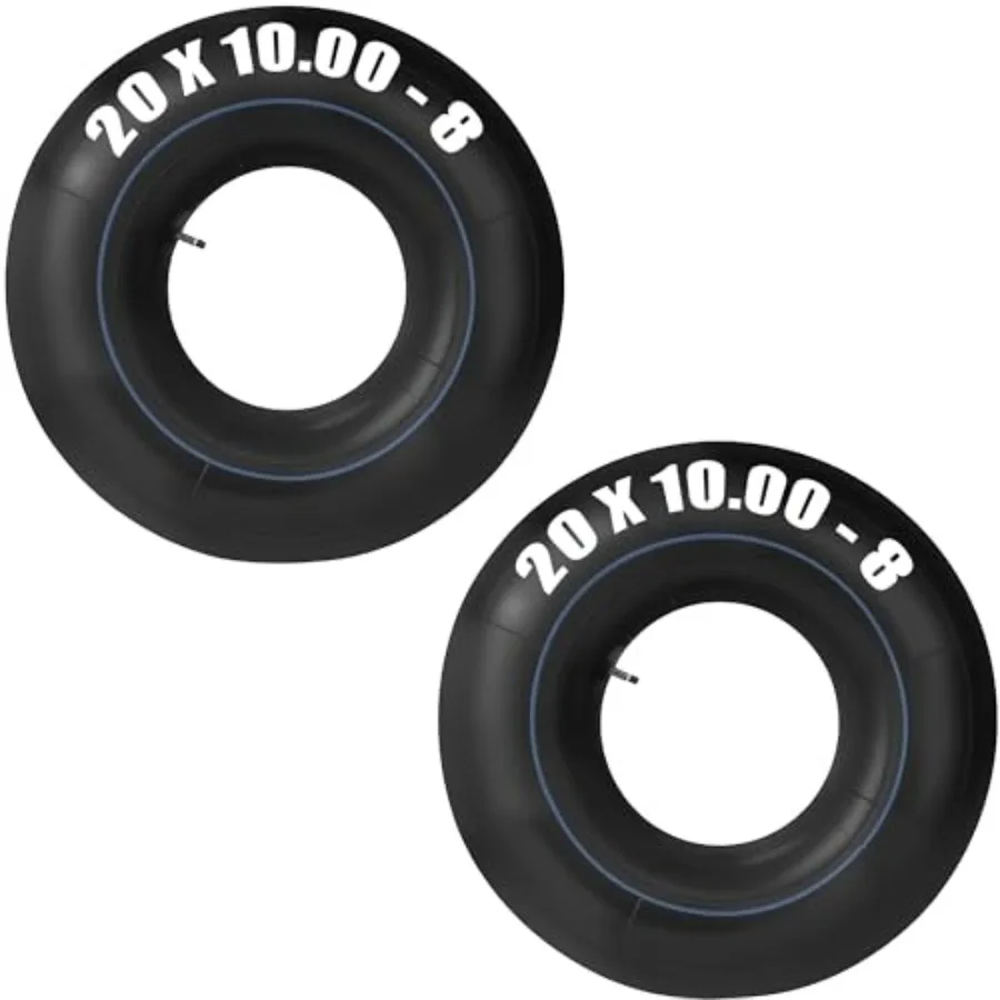

20x10.00-8" 20x8.00-8" Premium Replacement Tire Inner Tubes - Universal Fit Inner Tubes Compatible with Lawn MowersTractors Gol