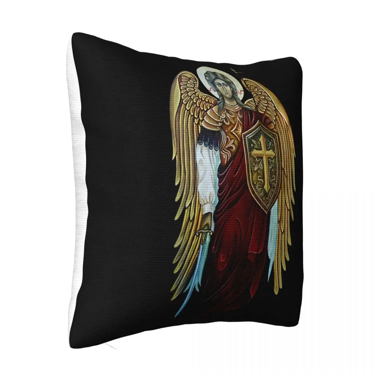 Saint Michael The Archangel Knight Of God Catholic Christian Black New Holiday New Brand Novelty Man Pillow Case