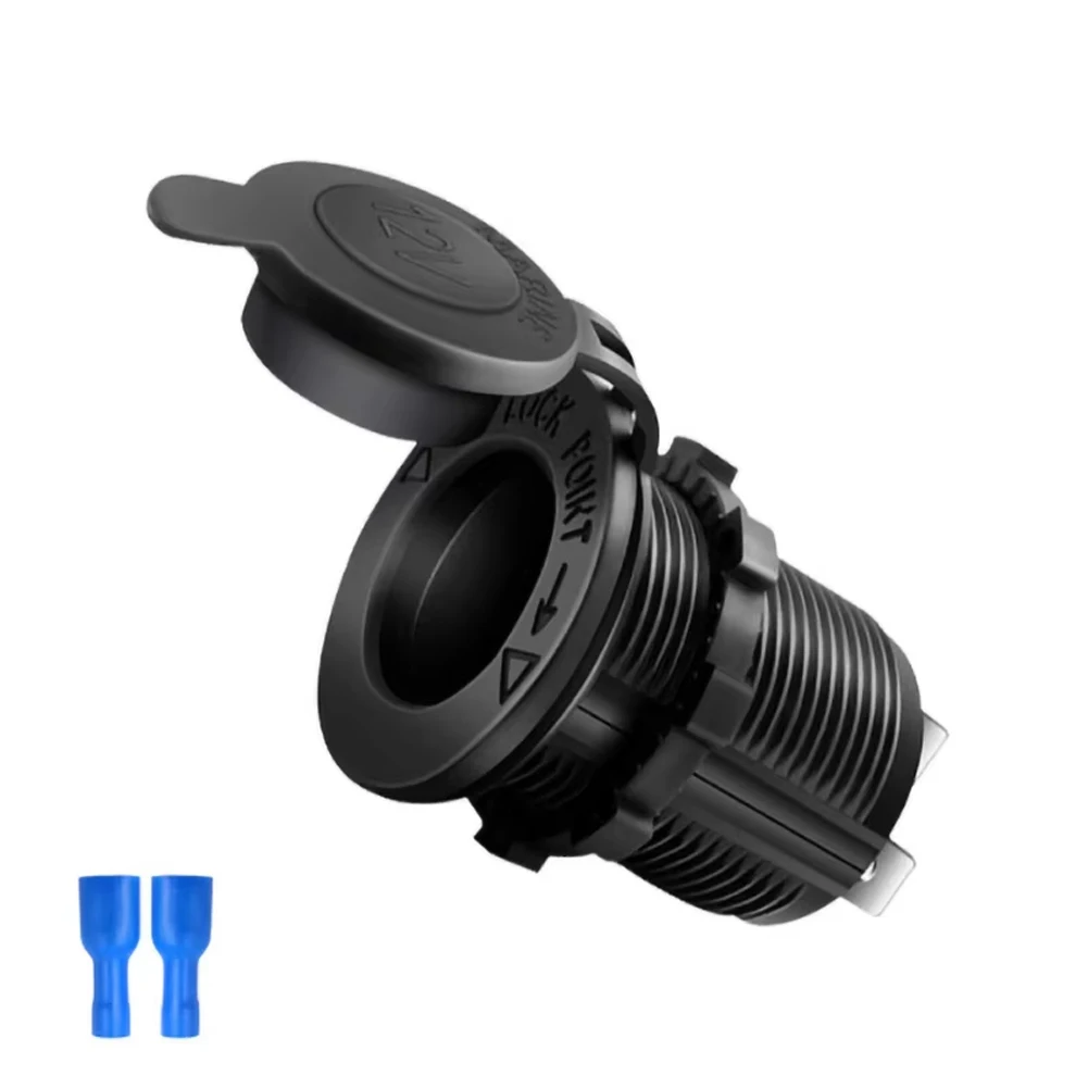 3,1 A Dual USB Auto Zigarette Ladegerät Buchse Wasserdichte Steckdose 12 V/24 V LED Digital Display für Auto Boot Marine Motorrad D5