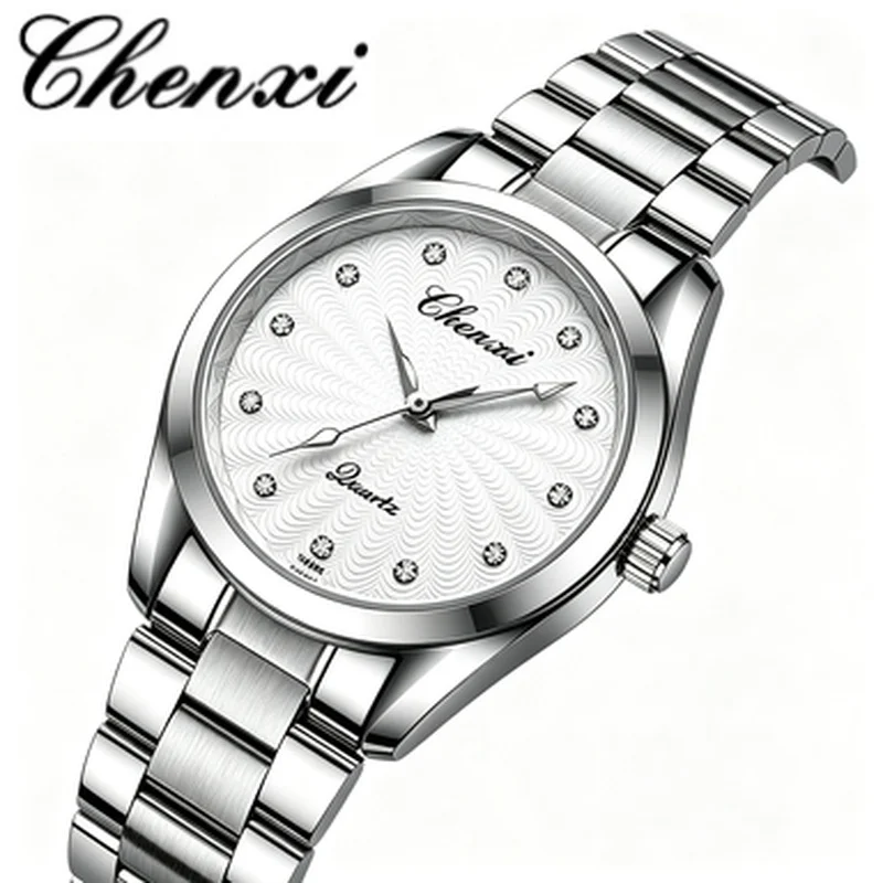 Women Fashion Trend Original Quartz Wristwatch Waterproof Luminous Dial Elegant Ladies Daily Wear Wrist Clock
