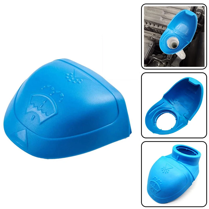 

For Audi VW Skoda Windshield Glass Cleaning Tank Spray Bottle Cover Plastic Windshield Washer Reservoir Cap Car Accessories