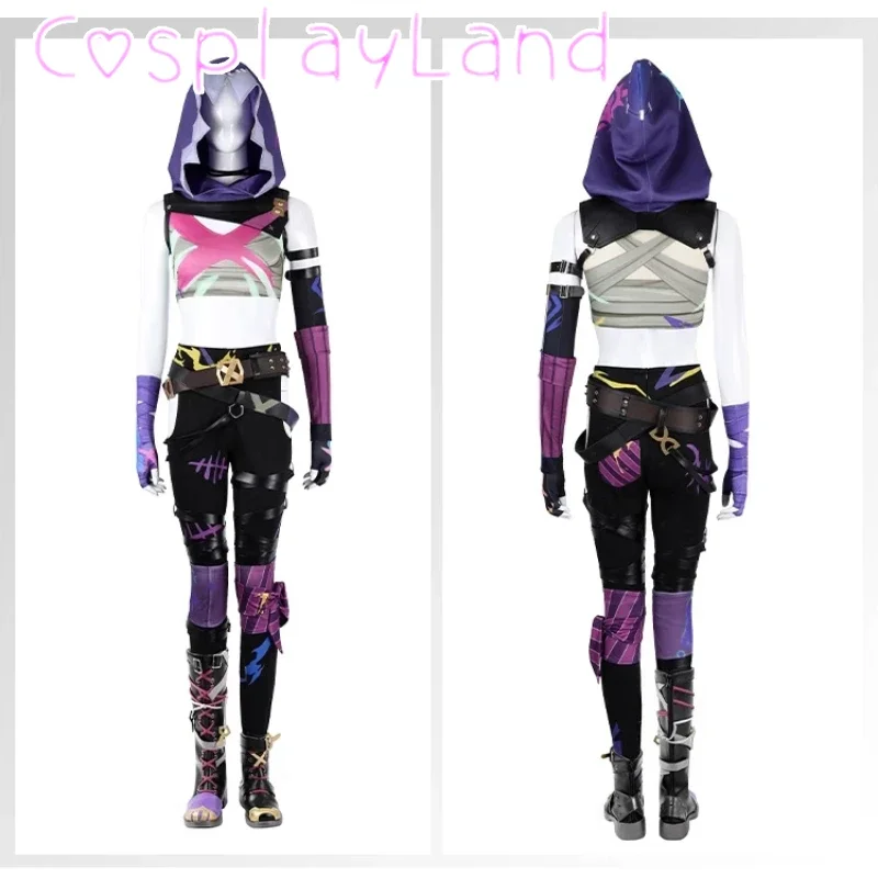 

Jinx Arcane 2 Cosplay Costume Top Pants Accessories Outfit Woman LOL New Skin Jinx Suit Halloweem Fancy Costume Custom Made