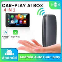 MEKEDE 4in1 Carplay+Auto Car Smart AI Box Wired to Wireless Android Auto Adapter WiFi Mirror-Link For VW Audi Benz Accessories