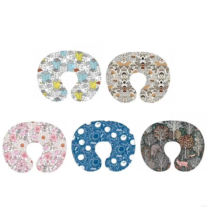 090B Breastfeeding Pillow Cover Detachable Nursing Pillow Sleeve Mum Breast Feeding Cushion Case Breathable Pillow Slipcover