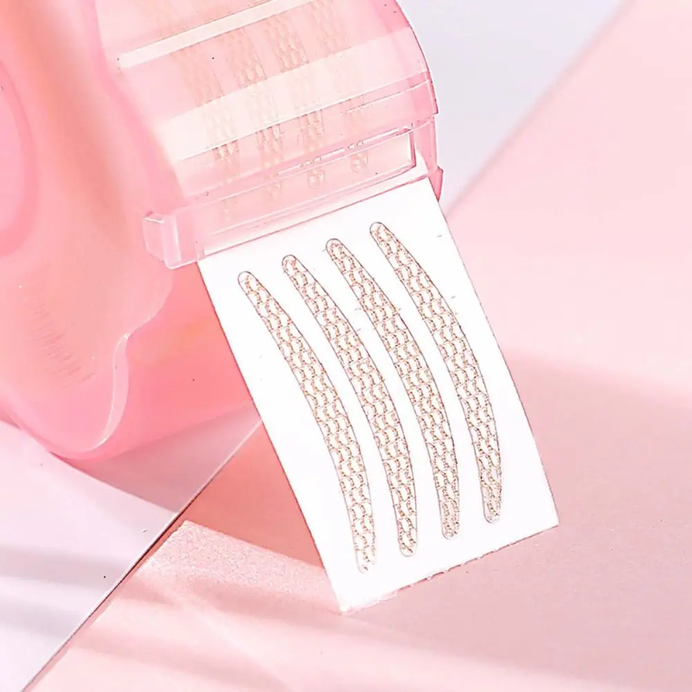 360Pcs Waterproof Invisible Lace Eyelid Sticker Olive Shaped Fold Double Eyelid Tape S/L Transparent Lace Paste Beauty