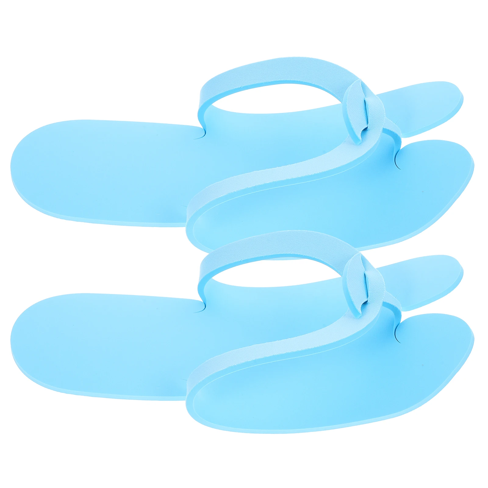 

10pcs 10 Pairs Yellow Anti-slip Disposable EVA Salon Spa Hotel Guest Slippers Bath Beach Shoes Pedicure Massage Relaxation