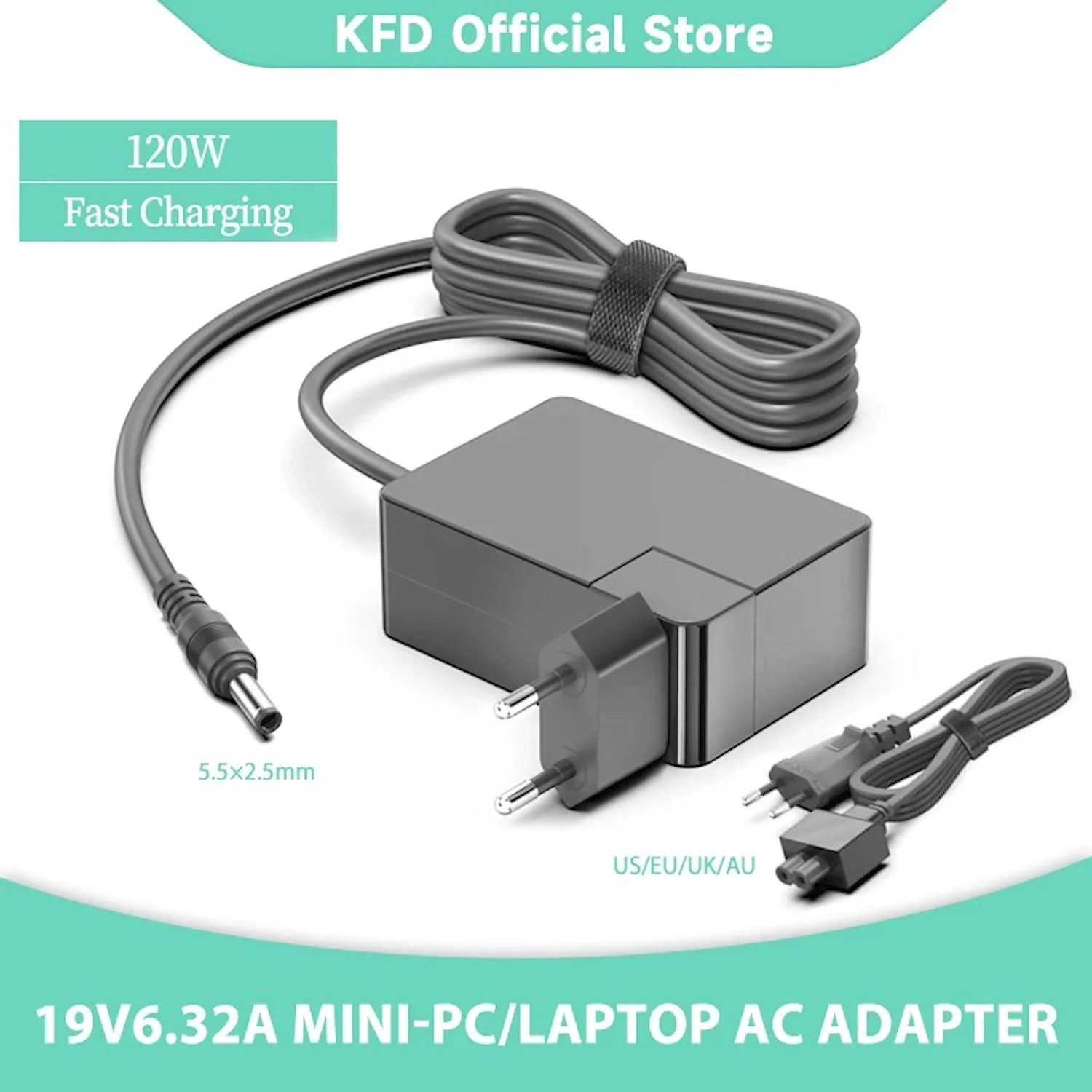 Intel ミニPC ACアダプター付き ミニPC電源用ACアダプター,Intel,nuc 11,nuc11pahi5,nuc11pahi7