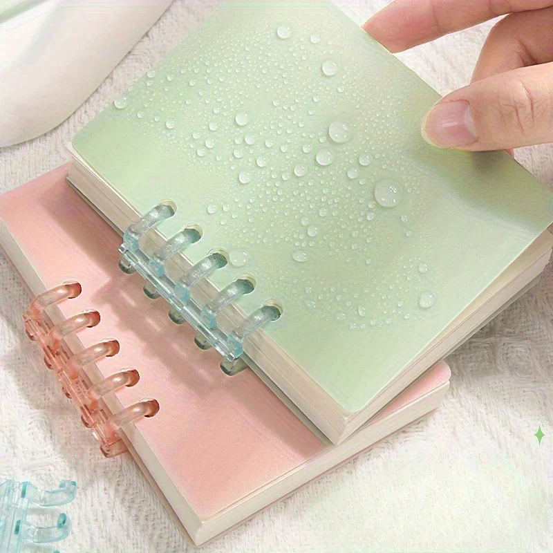 

Мини-блокнот с отрывными листами и кармашком, эстетичный дизайн для заметок и путешествий, портативный, для студентов, для записей и канцелярских принадлежностей