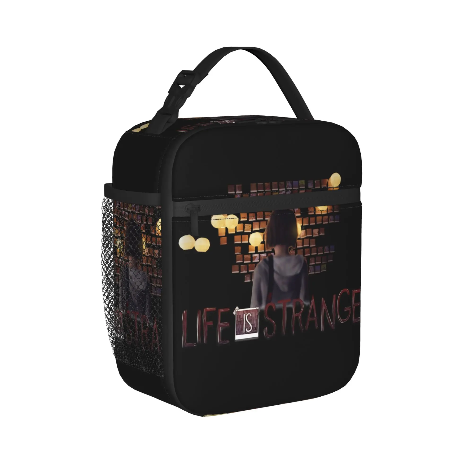 Life is Strange - Picture Insulated Lunch Bag Large  Lunch Container Thermal Bag Lunch Box Tote College  Outdoor Food Handbags