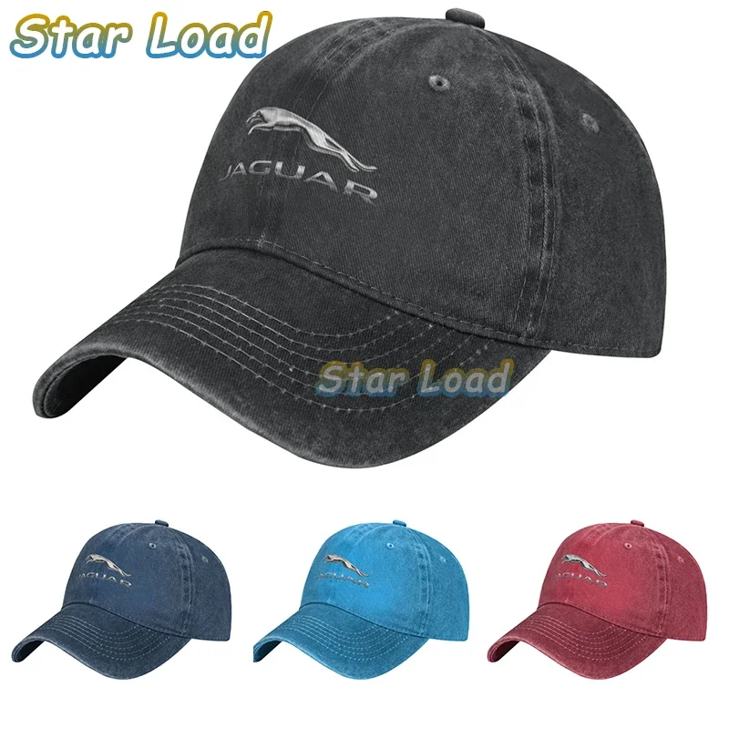 Fashion Unisex Jaguar Car Logo Baseball Cap Adult Dad Hat for Men Women Snapback Hats