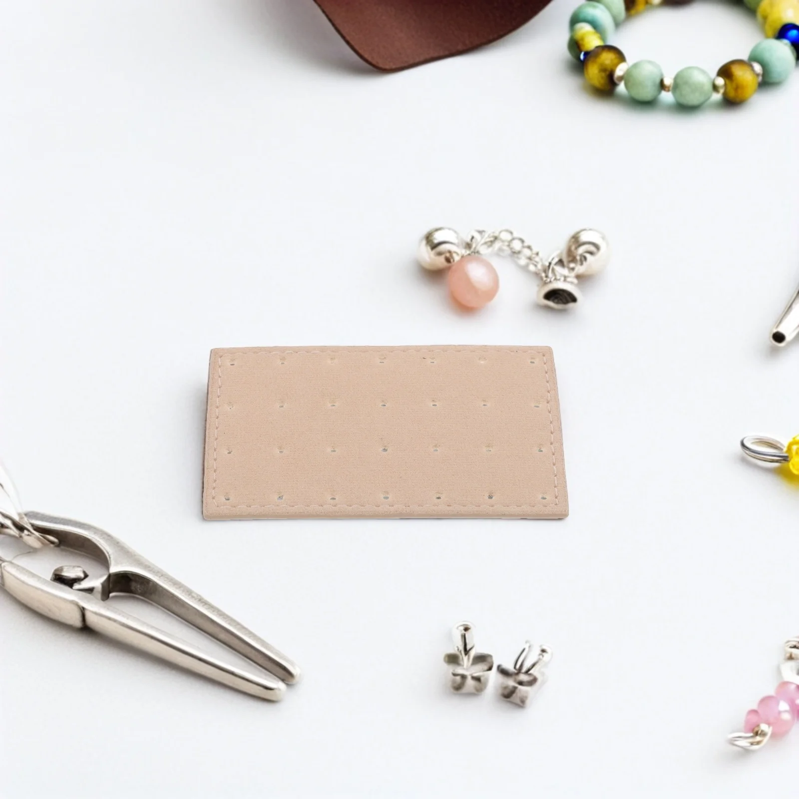 

8Pcs Earring Storage Accessories: Earring Board Display Holder for Travel Portable Jewelry Organizer 8x5cm Modern Simple Style