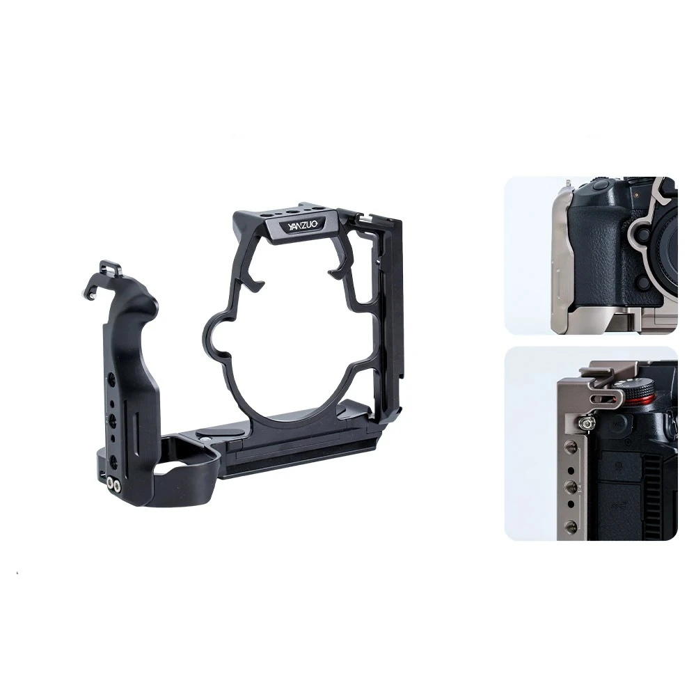 Camera Cage for Panasonic GH6 GH7 Metal Expansion Protective Frame Modular Video Stabilizer Horizontal Vertical Shooting