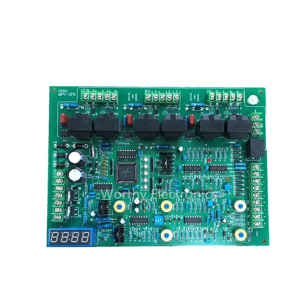 High quality Mid Frequency induction heat cast furnace in english datsheet  MPU2FK  MPU-2FK  of  Main Control card board