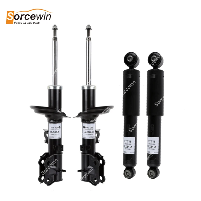 4PCS For Hyundai ACCENT IV Saloon I25 SOLARIS Auto Parts Suspension Strut Car Front Shock Absorber 546604L101 546504L101