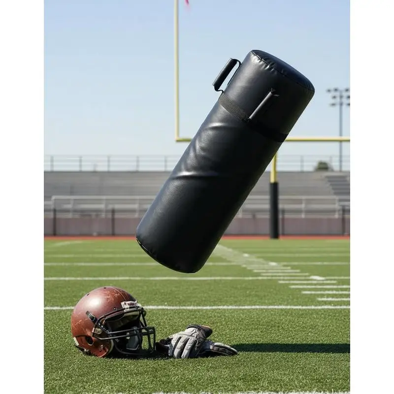 

Football Tackling Dummy, 47.2 in Blocking Pad Equipment for Practice, Heavy Duty Tackle Dummies with Handles, Great for Conta