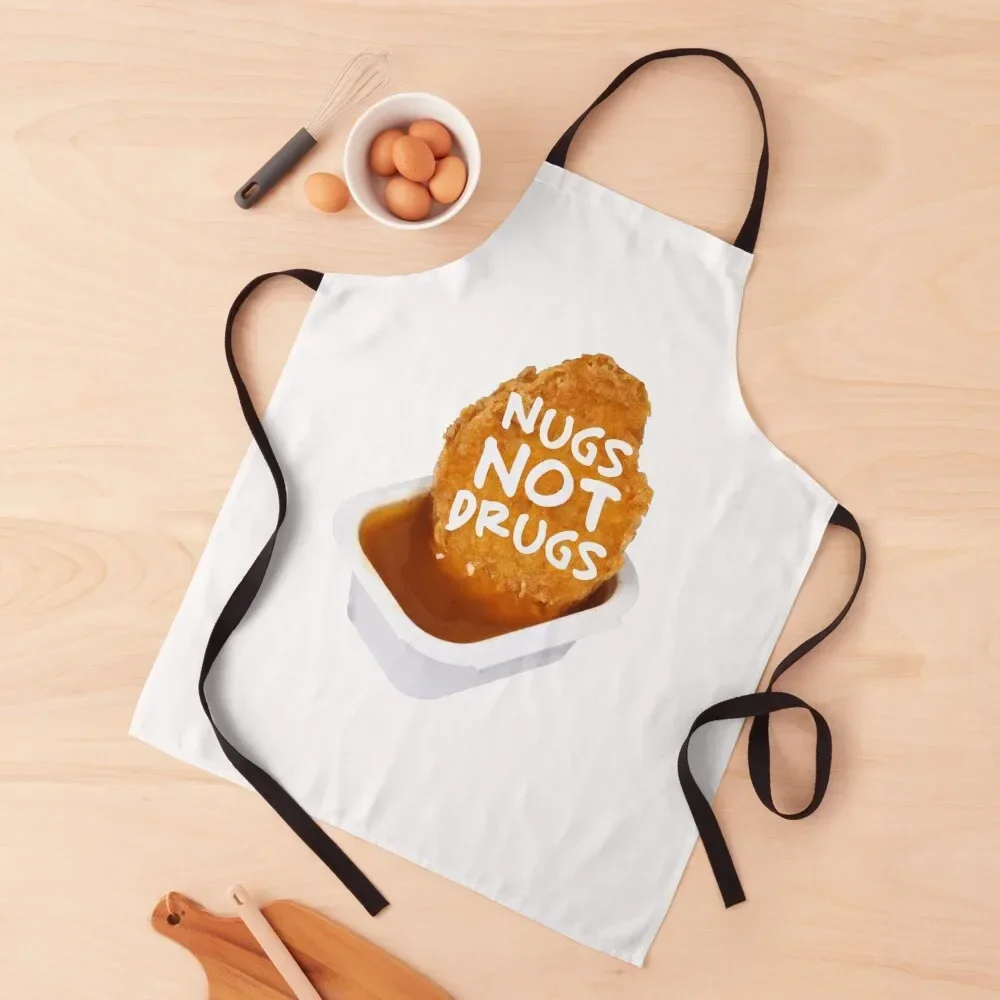 

Nugs not drugs Apron cleanings Beauty Woman Kitchens Apron