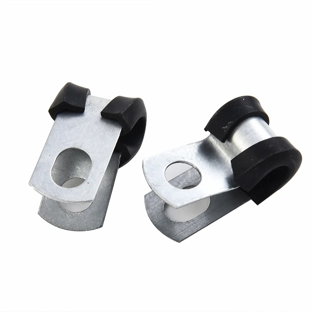 12pcs Car P-Clips Hose Fasteners Cable For Camper Hydraulic 3/16
