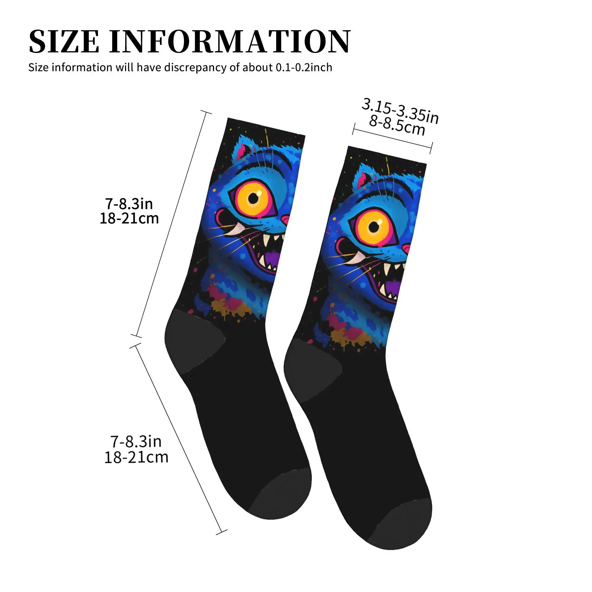 ديربي تيجر سبلات ديربي النمر التارو بطاقة Kpop شيطان الصيادين جوارب لينة تنفس الجوارب الشتاء في الهواء الطلق عدم الانزلاق الجوارب