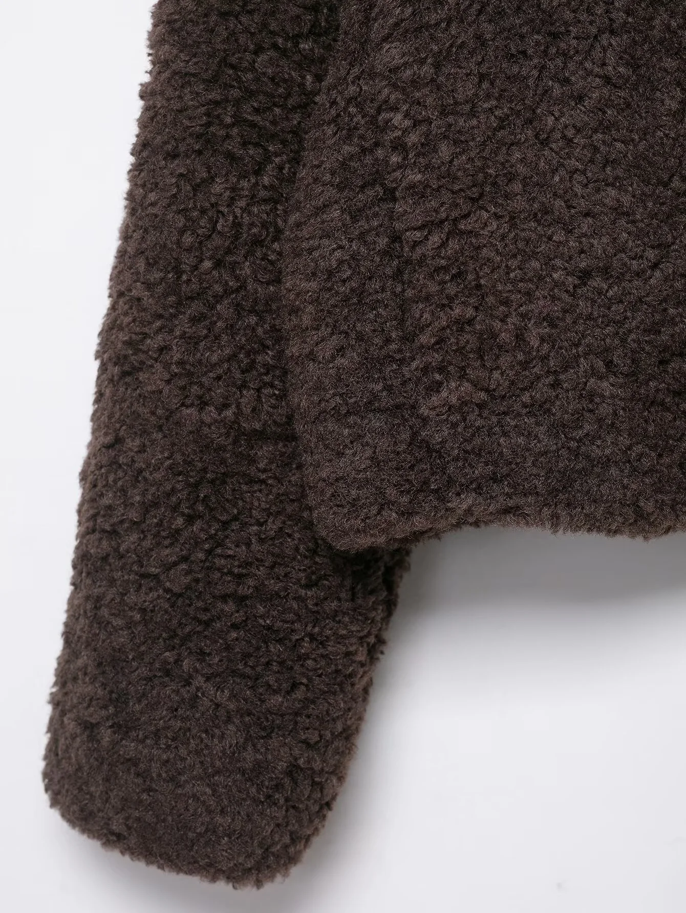 2025 شتاء جديد المرأة عارضة أزياء بسيطة فضفاضة مريحة الوقوف طوق امبسوول الدافئة سميكة سترة قطن #6