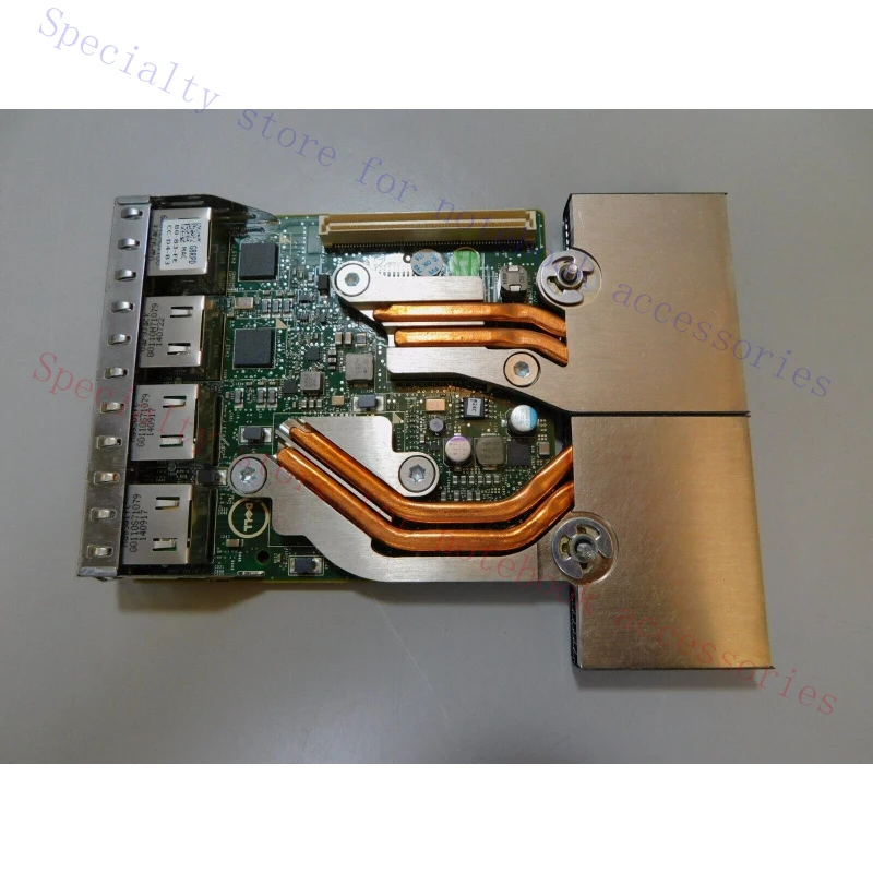 

R+ for Dell G8RPD Broadcom 57800 4 Port 1/10GbE RJ45 R630 R730 Network Mezzanine Card