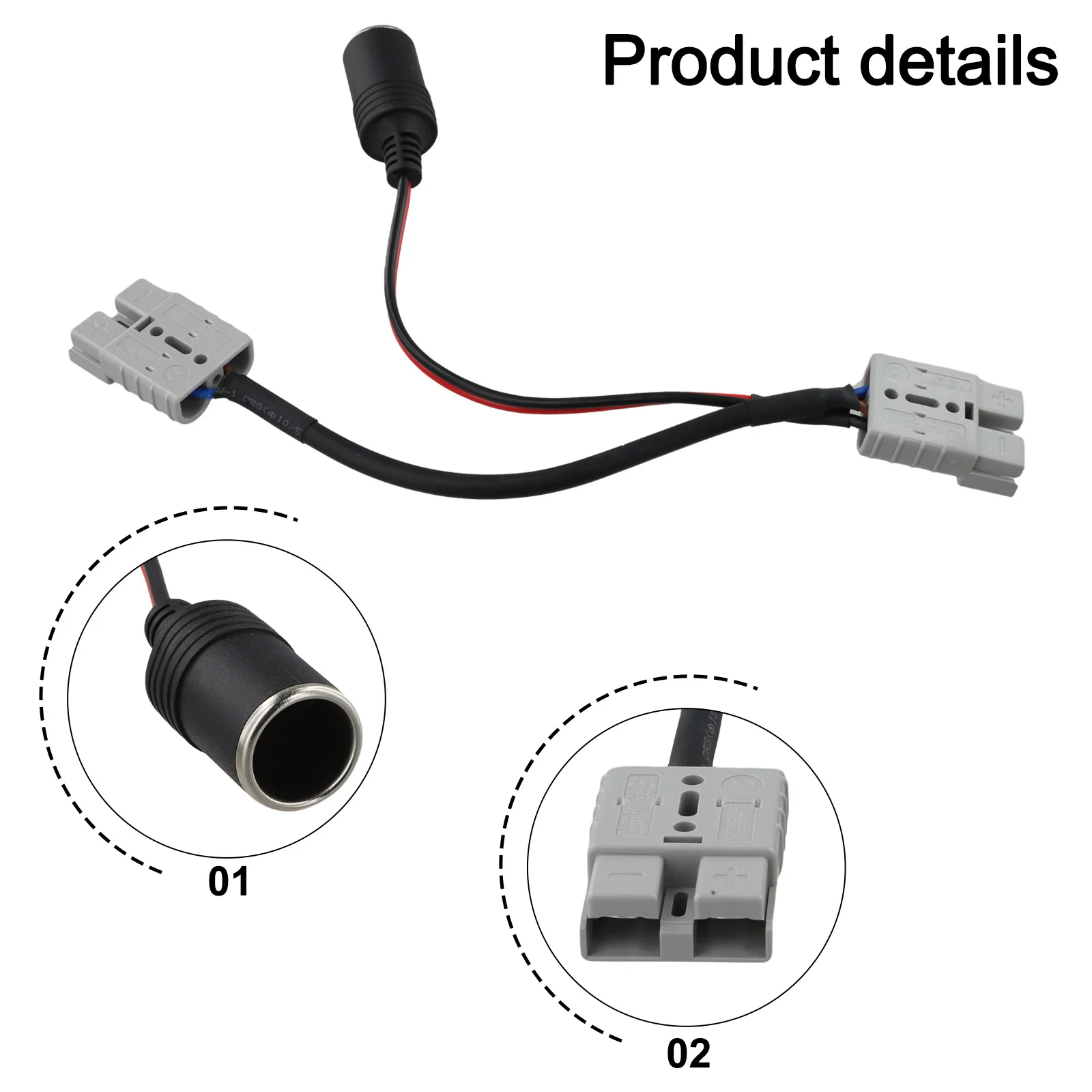 Easy To Use Electrical Adapter Flame Retardant Grade V0 12 24V Power Adapter High Current Rating Versatile Applications