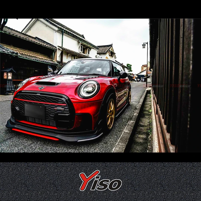 Suitable for BMW 2022-2023 MINI F56 JCW CARBON FIBER Modified GIOMIC Front Lip Aerodynamic kit