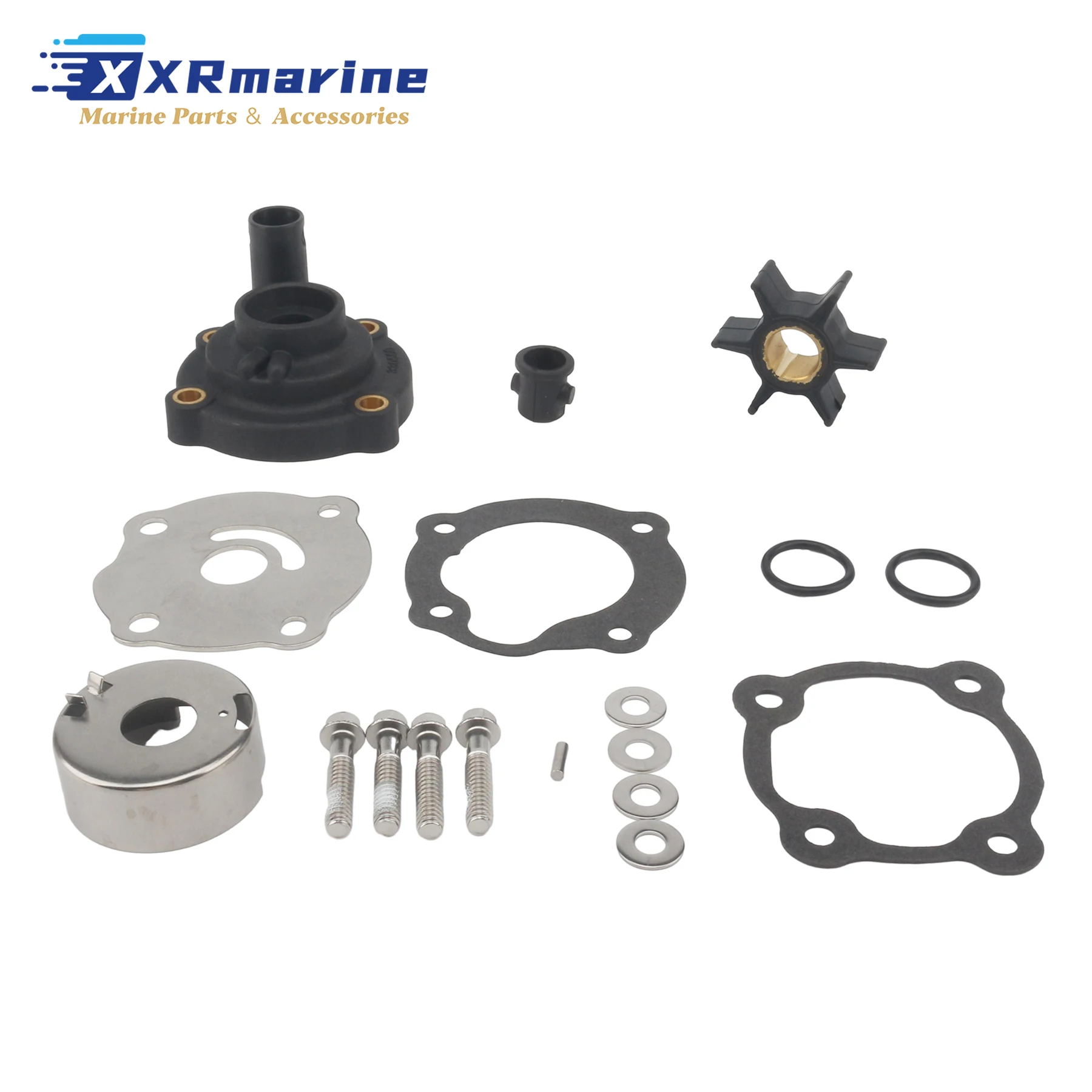 

Water Pump Impeller Service Parts Kit Compatible with Johnson Evinrude OMC 2 Stroke 25HP 35HP Outboard Motors Models