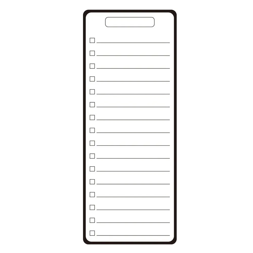 Portable Magnetic Checklist Board Dry Erase Erasable Fridge Whiteboard Planner To Do List Memo Board Study Schedule