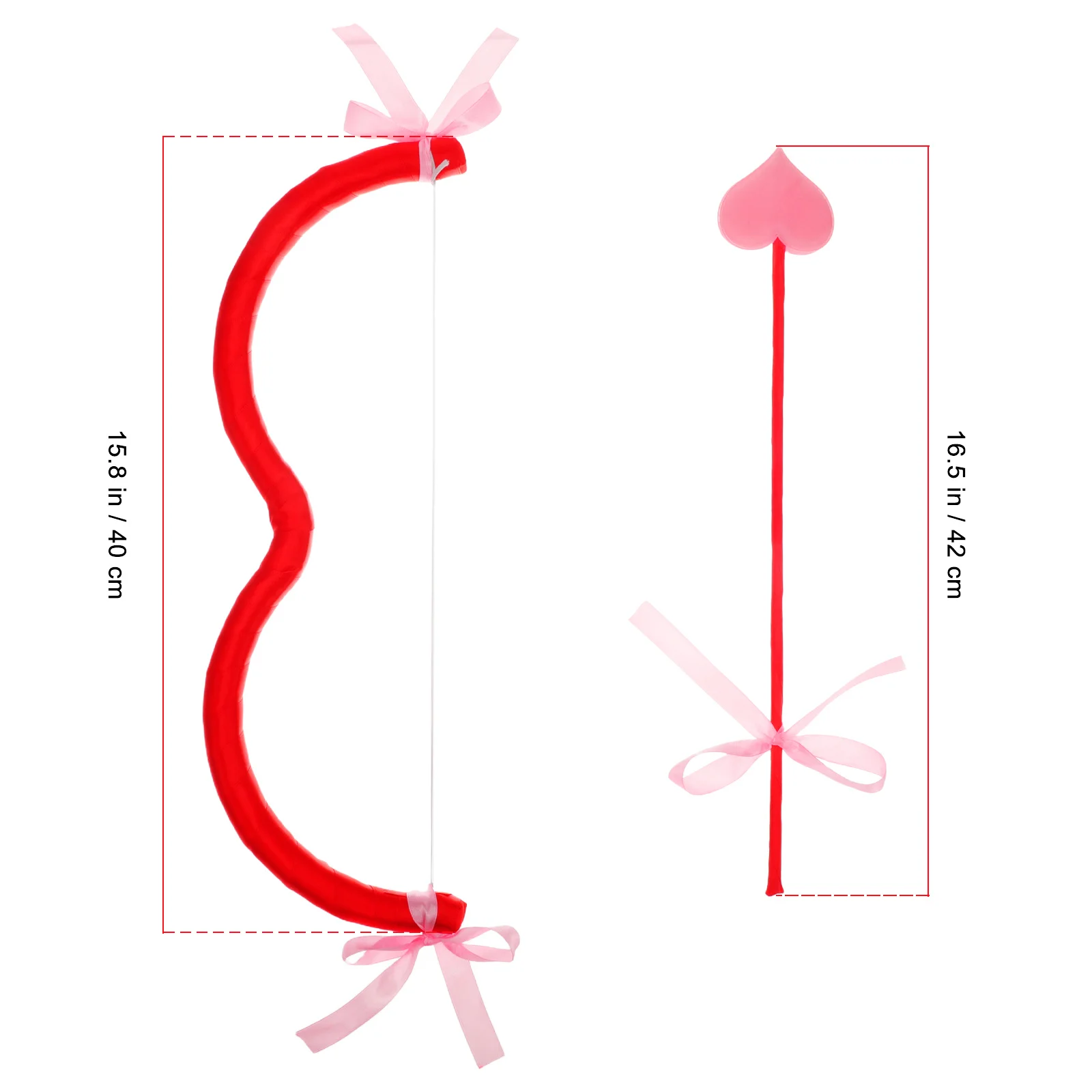 1 zestaw rekwizytów Kupidyna Urocze pianki do zdjęć Przebranie Halloween Dziecko Cosplay Domowa impreza Łuk Kupidyna Dekoracja Fotografia