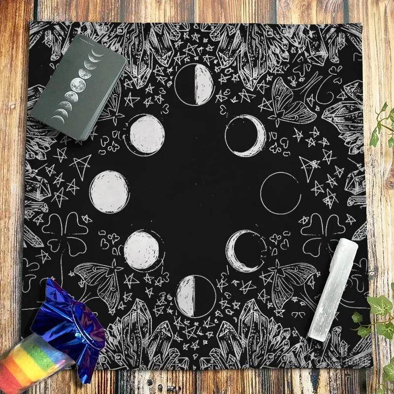 Tarot Tablecloth Celtic Knots Altar Cloth Pagan Spiritual Pendulum Witchcraft Astrology Oracle Card Pads Small tablecloth