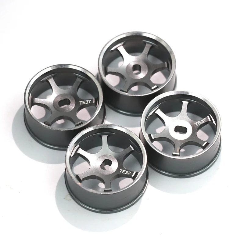 4Pcs RC Car Drift Tires Metal Wheels Hub For 1/28 MINI-Z AWD AMZ MINI-Q AMR GLA IW04 RC Car Upgrade Parts