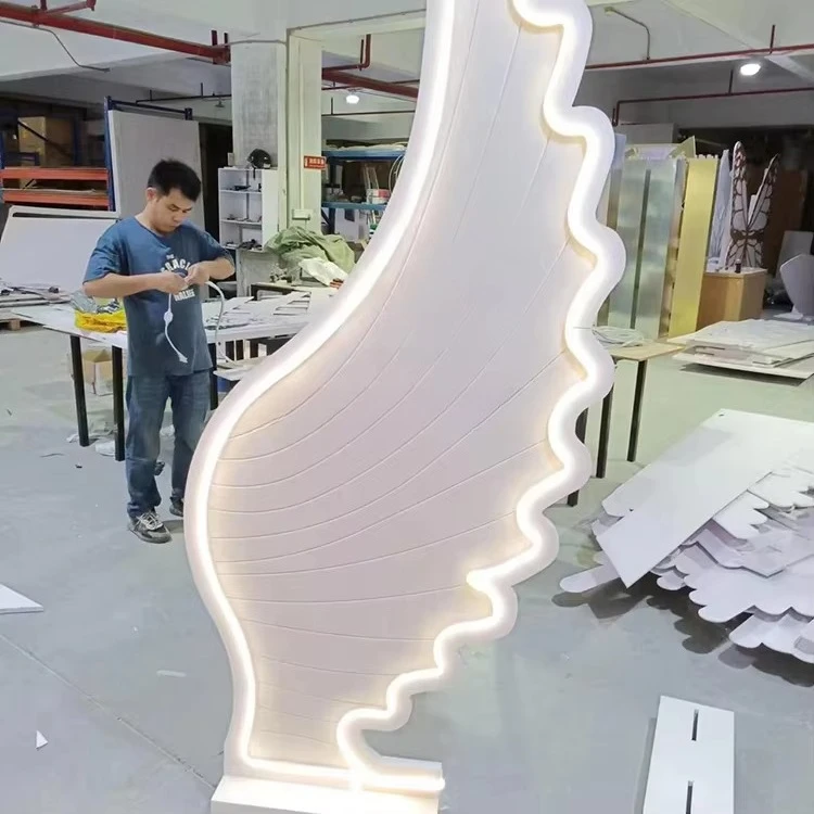 Other Wedding Decorations Glowing Angel Wings Acrylic Backgrounds Cheap Wedding Decorations Event Party Backgrounds