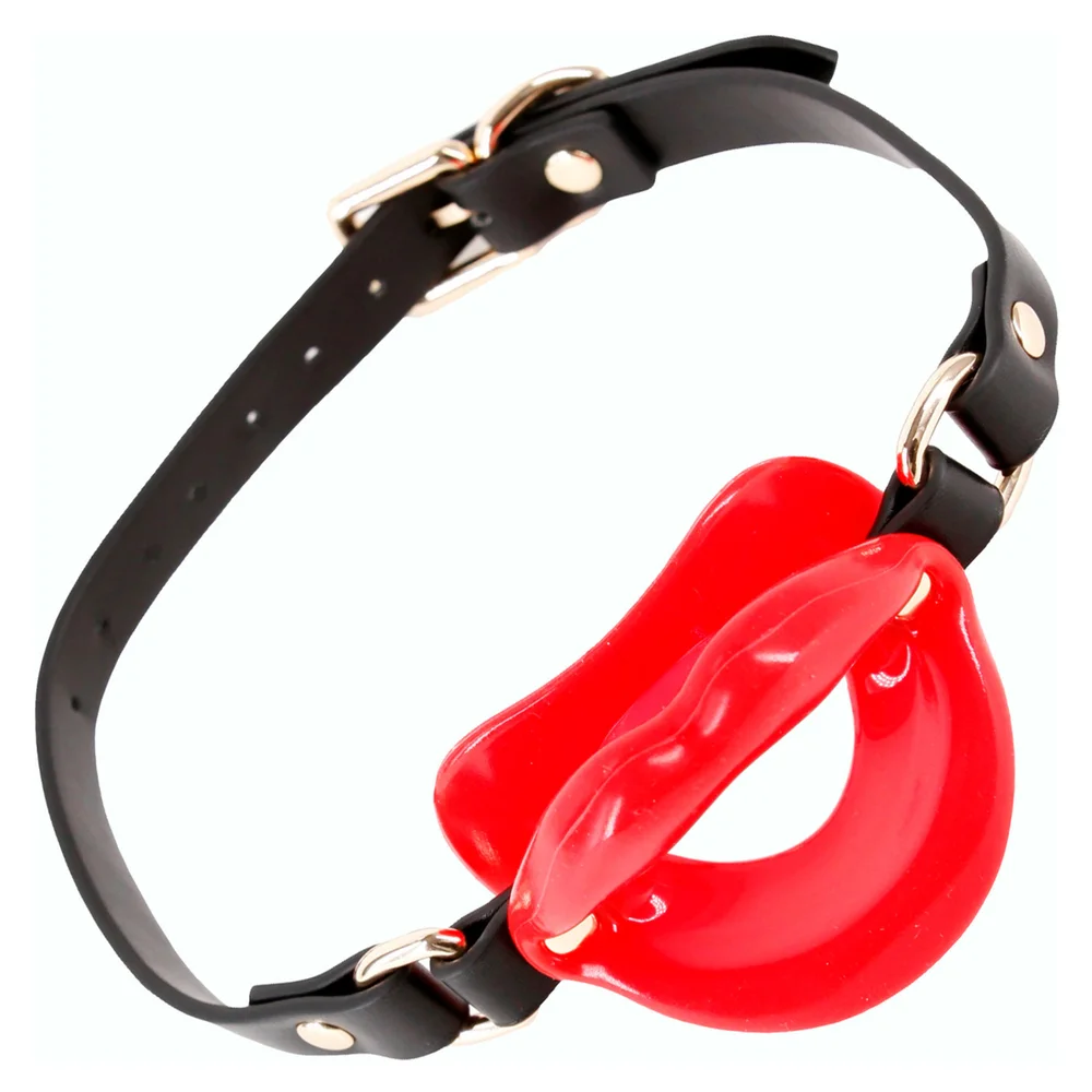 

Bondage Gear Open Mouth Restraint Silicone Gag Fetish Oral Role Play Sex Toy