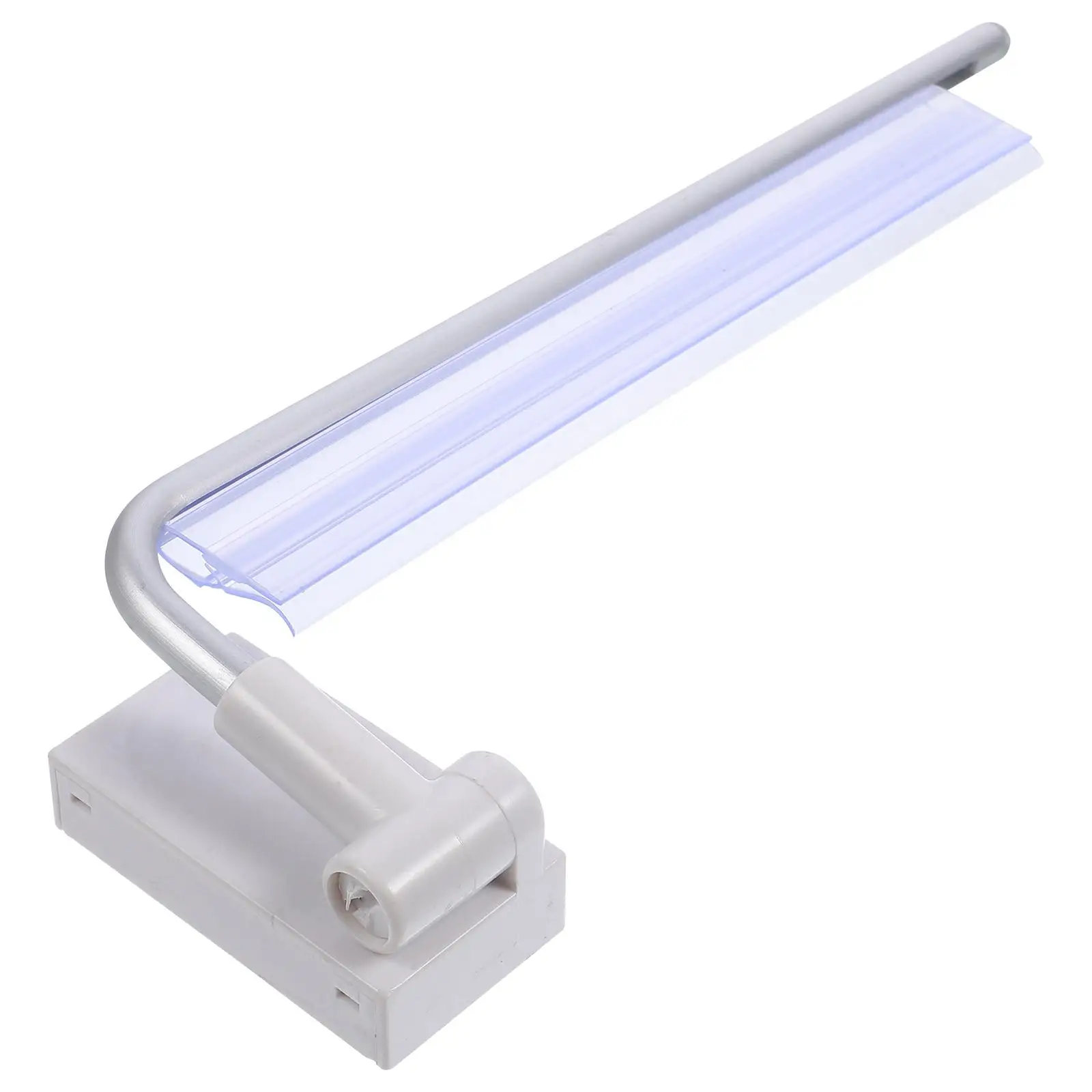 磁気サインホルダー 8.16 インチ幅透明アクリルストリップ白ポスタースタンドディスプレイフレーム棚ブラケットモール用