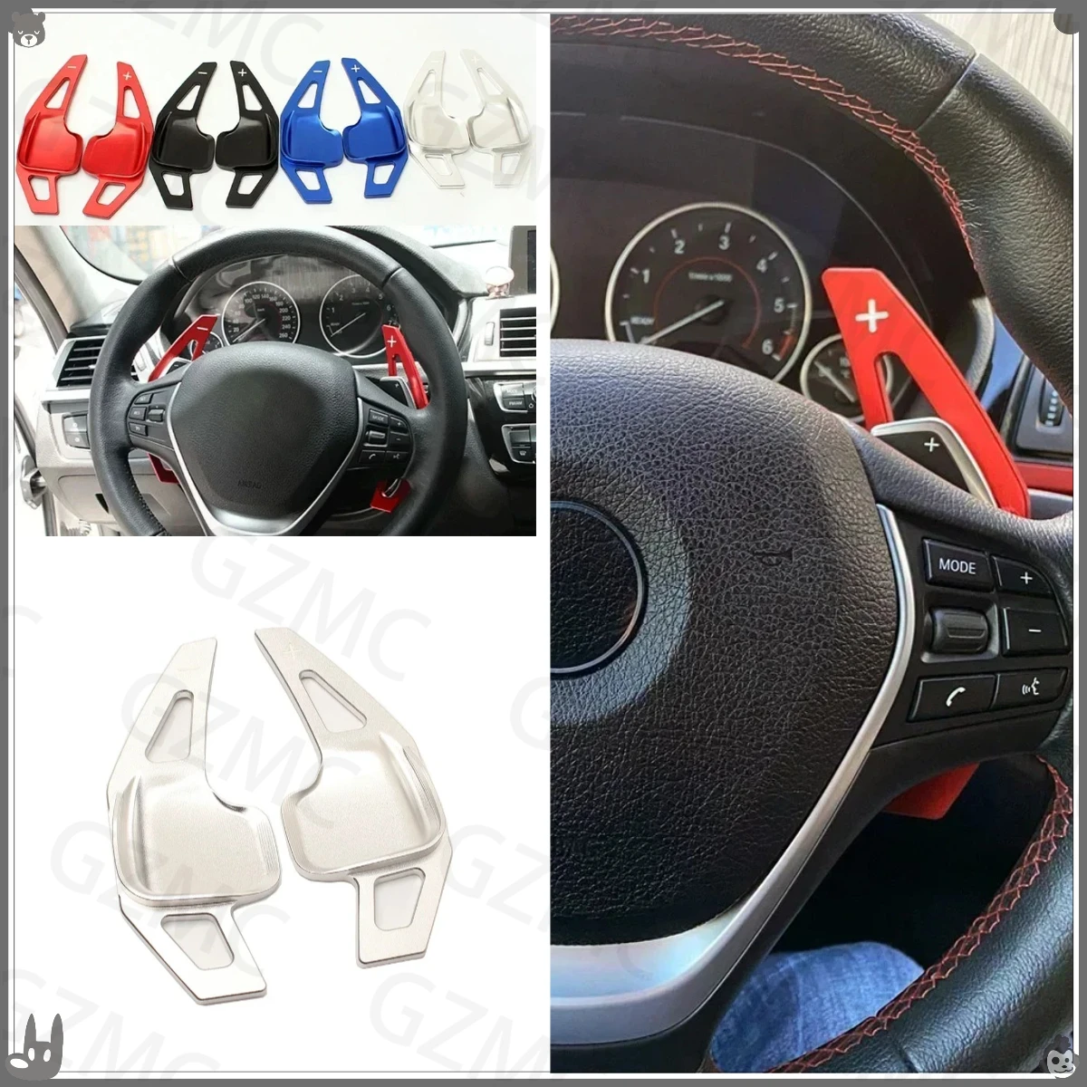 

Автомобильное рулевое колесо для BMW 2 3 4 X1 X2 X3 X4 X5 X6 серии F30 F31 F15 F16 F25 F26 Расширение рычага переключения передач