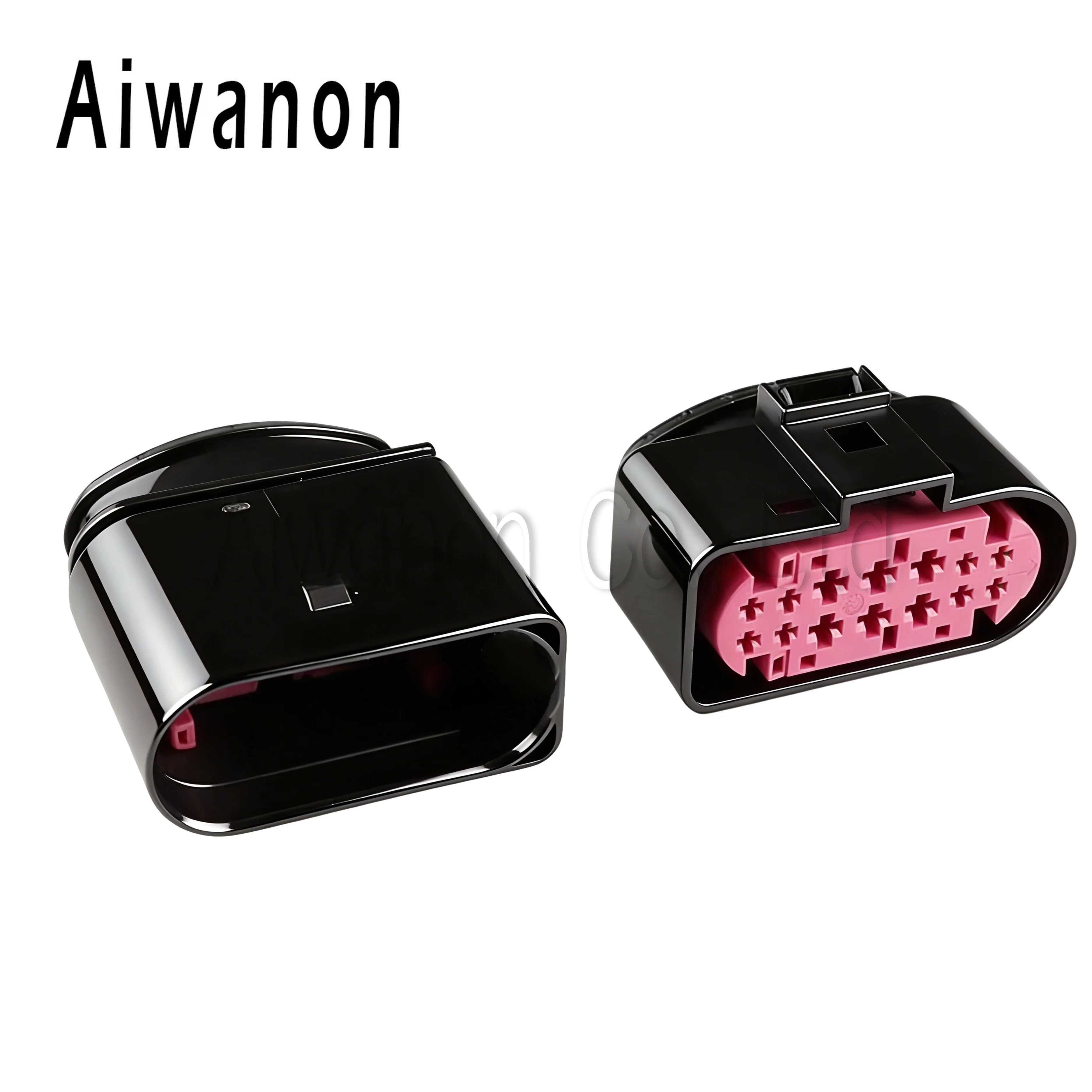 

1 Set 14 Pin 1J0973737 Car Xenon Headlights Lamp Socket Electrical Connectors Waterproof Female Male Wire Harness Plug 1J0973837