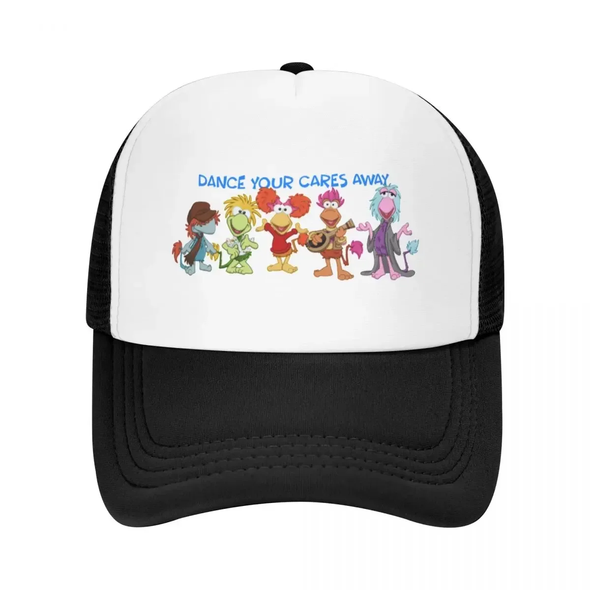 Fraggle Rock Dance your cares away Baseball Cap Trucker Cap Christmas Hat Dropshipping Women Beach Fashion Men's